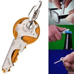Multi-functional Key Ring 8-in-1 Tool