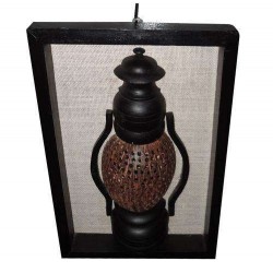 Coconut Shell Handmade Wall Lantern Lamp